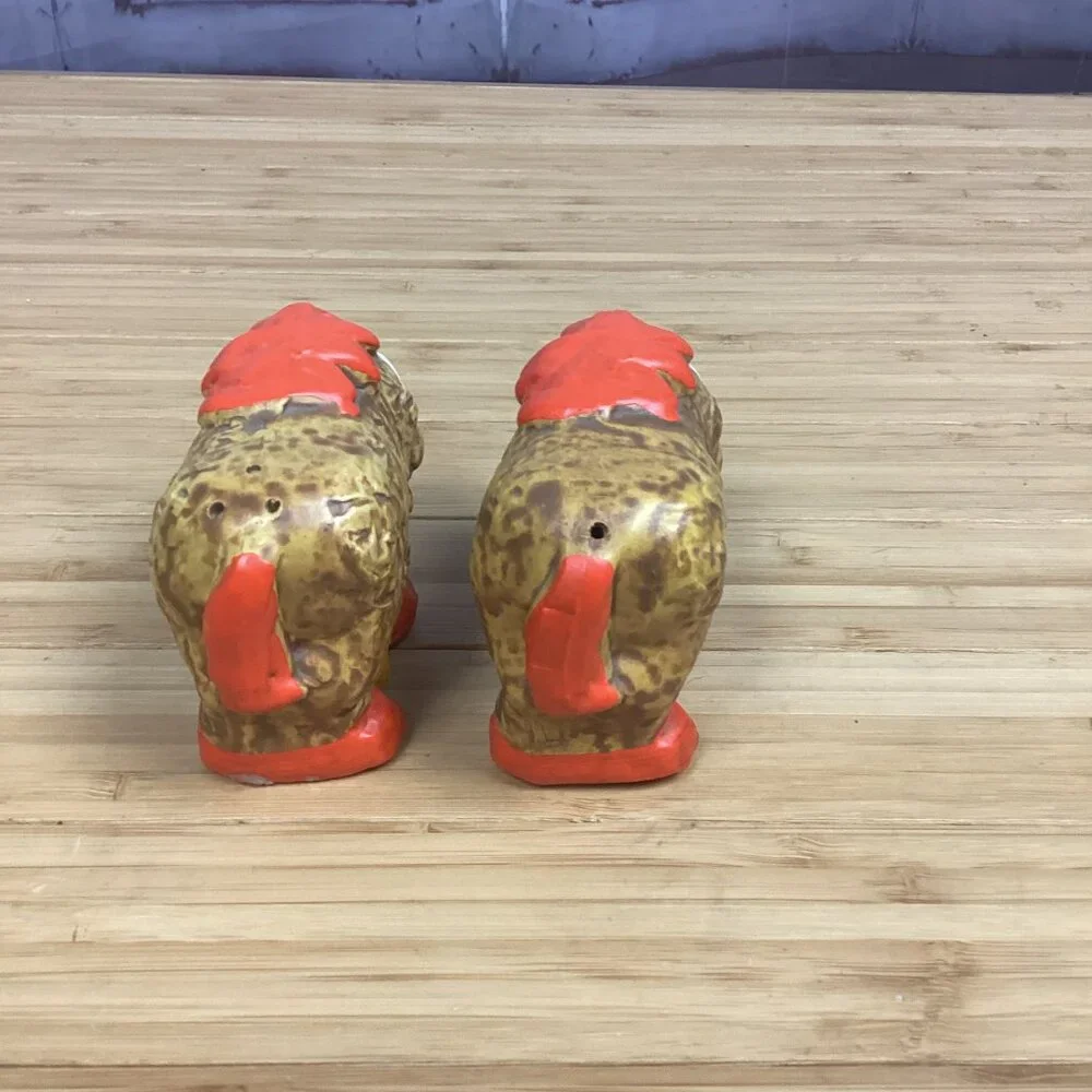 Vintage Llama Salt and Pepper Shakers